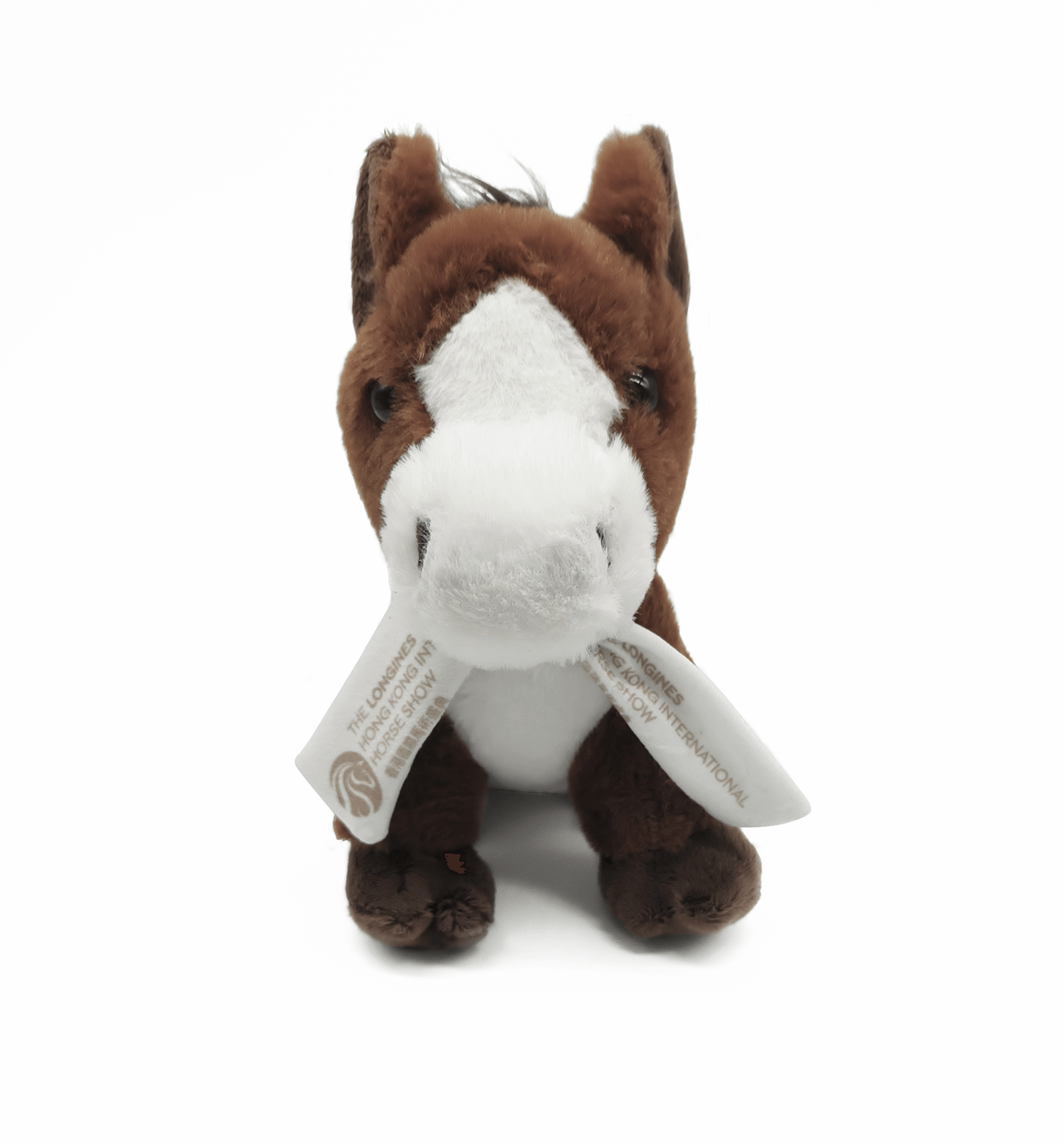 HK Horse Show Official Plush Toy Horse With Printed Scarf